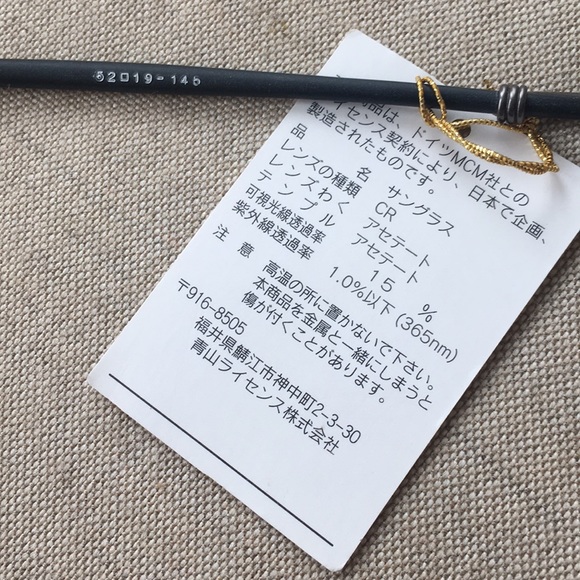 💥LAST NWOT [MCM] Authentic Retro Tiny Sunglasses - Picture 3 of 6